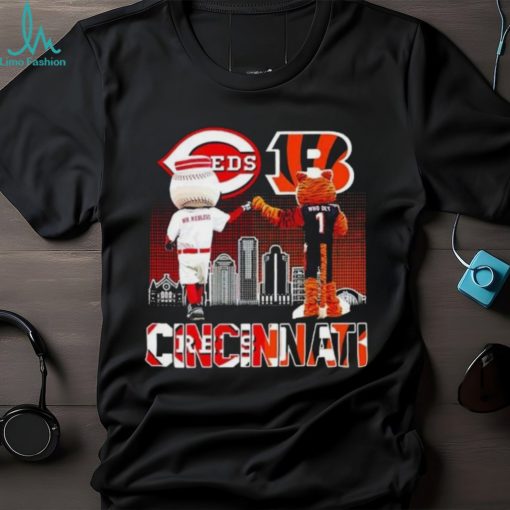 Mascot Cincinnati Reds Mr. Redlegs Shirt Baseball Team Shirt