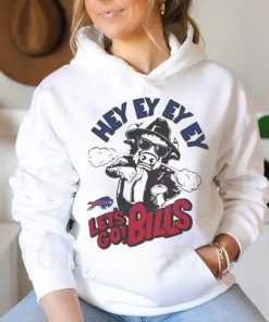 Mascot Hey Ey Ey Ey Let’s Go Bills shirt