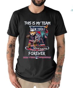 Mascot this is my team forever New York Rangers 2024 shirt