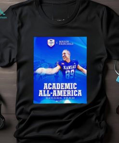 Mason Fairchild Academic all America poster shirt