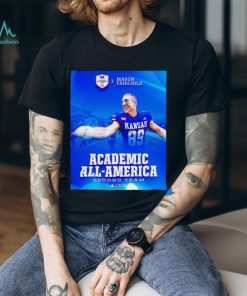 Mason Fairchild Academic all America poster shirt