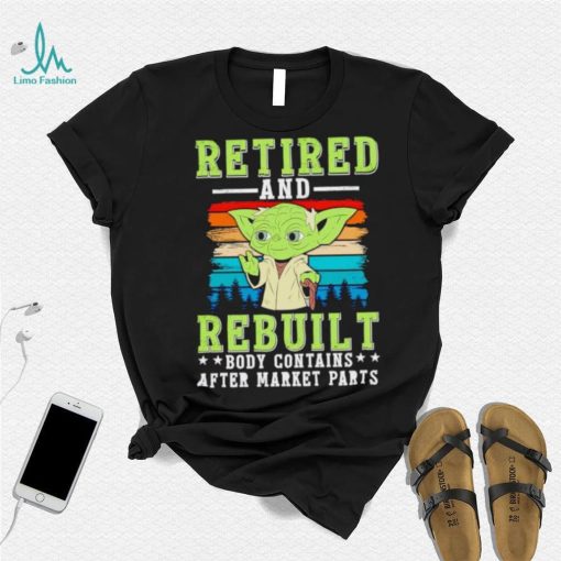 Master Yoda retired and rebuilt body contains after market parts shirt