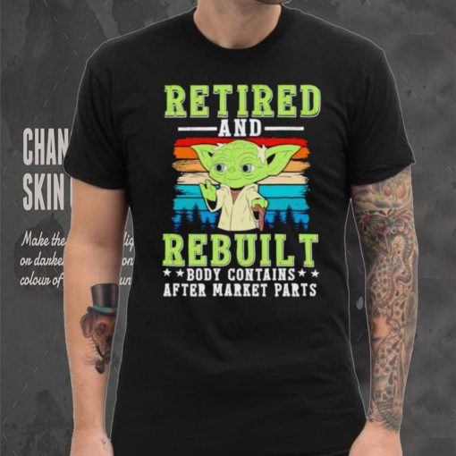 Master Yoda retired and rebuilt body contains after market parts shirt