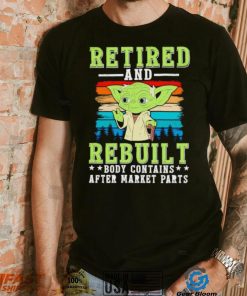 Master Yoda retired and rebuilt body contains after market parts shirt