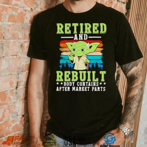 Master Yoda retired and rebuilt body contains after market parts shirt