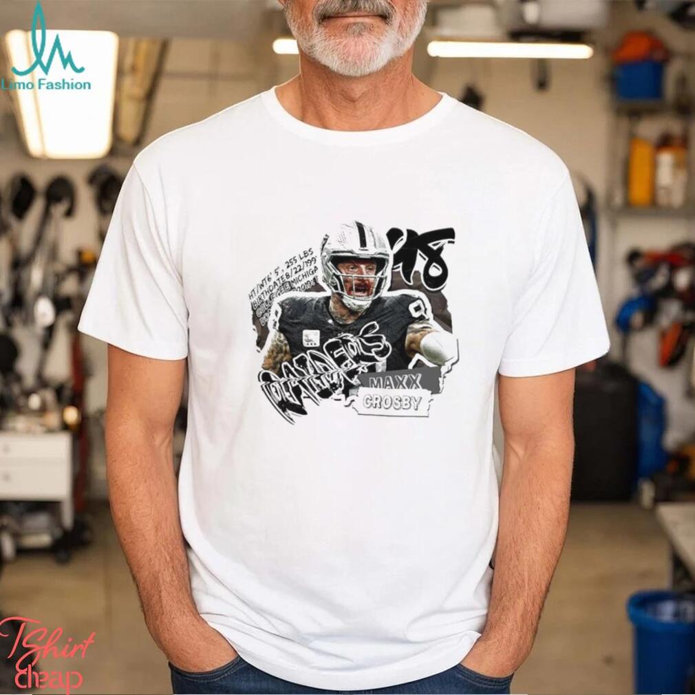 Maxx Crosby Raiders Football shirt Maxx Crosby Raiders Football shirt