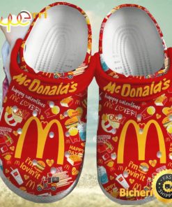 Mcdonald’s Happy Valentines Mc Lover Crocs Clogs