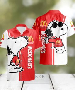 Mcdonald’s Logo Shirt Ideas Gift Hawaiian Shirt For Snoopy Lover