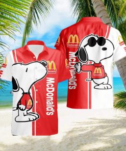 Mcdonald’s Logo Shirt Ideas Gift Hawaiian Shirt For Snoopy Lover