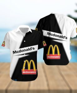 Mcdonald’s Traditional Hawaiian Shirt Brands Logo Summer Aloha Men And Women