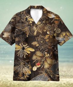 Mechanic Bee Bee Kind Bee You 3D Hawaiian Shirt Summer Vaction Gift