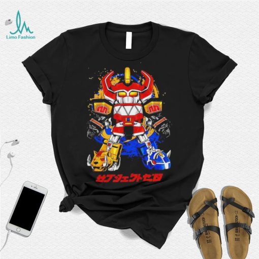 Megazord Mighty Morphin Power Rangers chibi megazord shirt