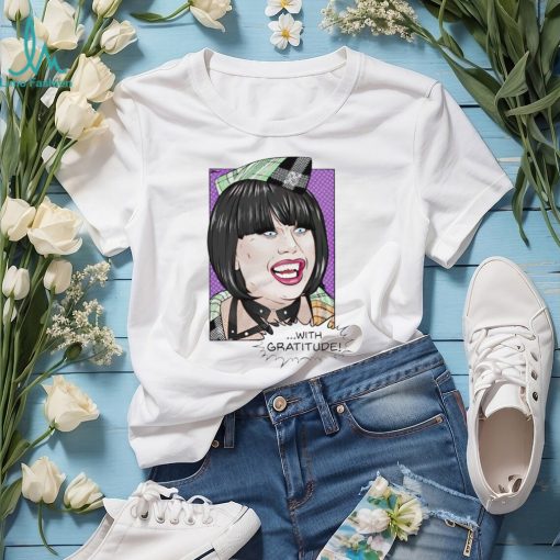 Melinda Verga vs everyone with gratitude shirt