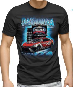 Men's 2024 Daytona 500 Checkered Flag Sports Blue Champions T Shirt