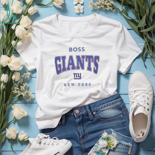 Men’s BOSS X NFL White New York Giants Huddle T Shirt
