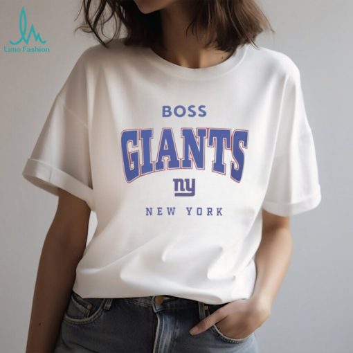 Men’s BOSS X NFL White New York Giants Huddle T Shirt