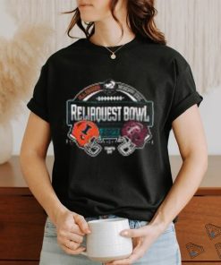 Men's Blue 84 Heather Charcoal Illinois Fighting Illini vs. Mississippi State Bulldogs 2023 ReliaQuest Bowl Matchup T Shirt Copy