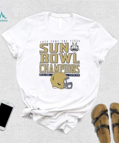 Mens CHAMPION wht Notre Dame Fighting Irish 2023 Sun Bowl Champions Shirt