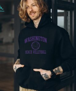 Men's Champion Gray Washington Huskies Icon Beach Volleyball T Shirt