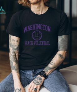 Men's Champion Gray Washington Huskies Icon Beach Volleyball T Shirt