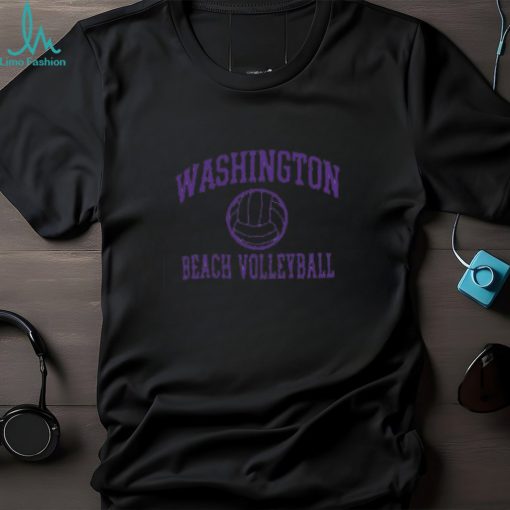 Men’s Champion Gray Washington Huskies Icon Beach Volleyball T Shirt