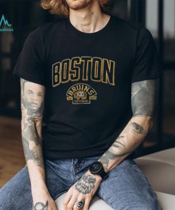 Men's Fanatics Branded Black Boston Bruins Centennial Lock Up T Shirt