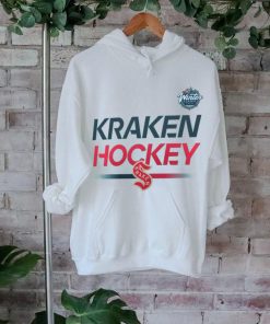 Men's Fanatics Branded Light Blue Seattle Kraken 2024 NHL Winter Classic Authentic Pro Tech T Shirt