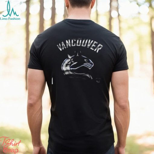 Men’s Fanatics Branded Vancouver Canucks Black Midnight Mascot T Shirt