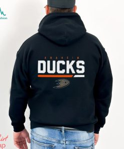 Men's Levelwear Black Anaheim Ducks Logo Richmond T Shirt