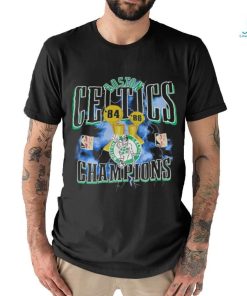 Men's Mitchell & Ness Bostin Celtics 84 86 Championship Graphic T Shirt