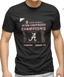Men’s Original Retro Brand Crimson Alabama Tide 2023 SEC Football Conference Champions T Shirt