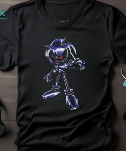Metal Sonic Y2K Gamer Edgy Retro Vintage Style Gaming Meme Joke Unisex T Shirt
