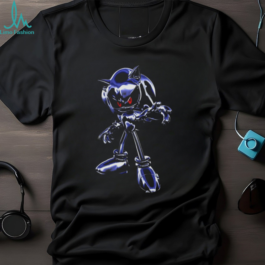 Metal Sonic Y2K Gamer Edgy Retro Vintage Style Gaming Meme Joke Unisex T Shirt Metal Sonic Y2K Gamer Edgy Retro Vintage Style Gaming Meme Joke Unisex T Shirt