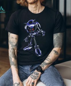 Metal Sonic Y2K Gamer Edgy Retro Vintage Style Gaming Meme Joke Unisex T Shirt