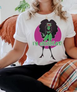 Mhi’Ya Iman Le’Paige Chermit Frog I’m Grrrrreat t shirt