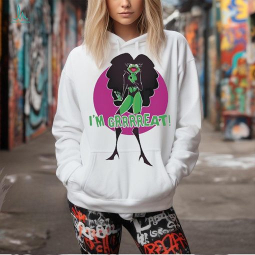 Mhi’Ya Iman Le’Paige Chermit Frog I’m Grrrrreat t shirt