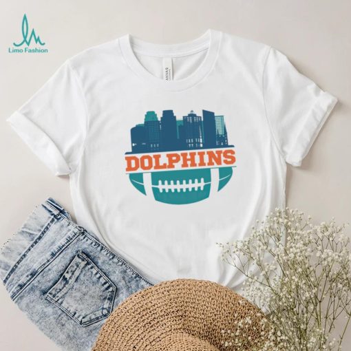 Miami Dolphins City Skyline shirt