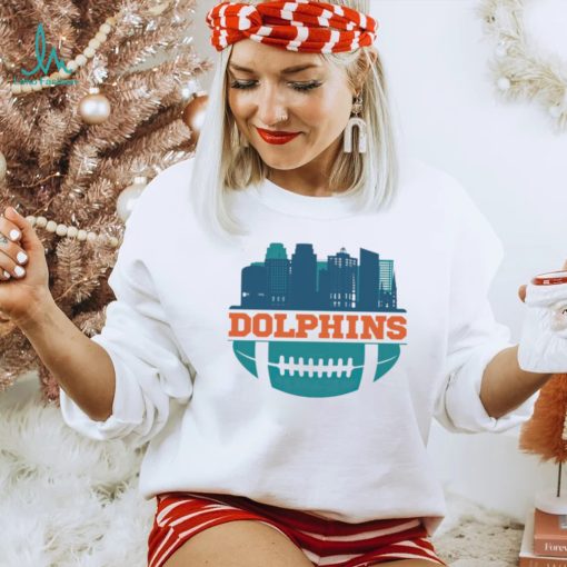 Miami Dolphins City Skyline shirt