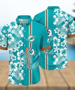 Miami Dolphins Hawaii Shirt Flower Aloha Island Shirt