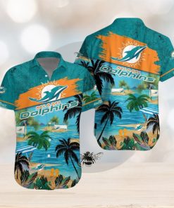 Miami Dolphins Hawaiian Shirt Summer Gift For Fans Beach Shirt