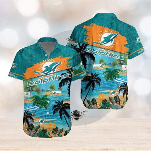 Miami Dolphins Hawaiian Shirt Summer Gift For Fans Beach Shirt