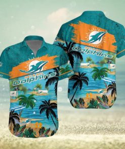 Miami Dolphins Hawaiian Shirt Summer Gift For Fans Beach Shirt