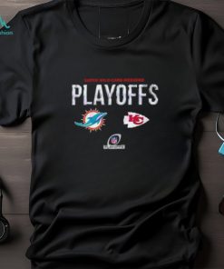 Miami Dolphins Vs Kansas City Chiefs 2024 Super Wild Card Weekend Playoffs shirt