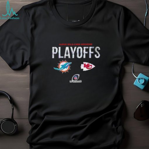 Miami Dolphins Vs Kansas City Chiefs 2024 Super Wild Card Weekend Playoffs shirt