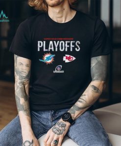 Miami Dolphins Vs Kansas City Chiefs 2024 Super Wild Card Weekend Playoffs shirt