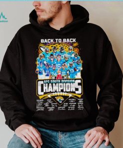 Miami Dolphins back to back 2024 AFC South Division Champions signatures shirt