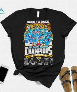 Miami Dolphins back to back 2024 AFC South Division Champions signatures shirt