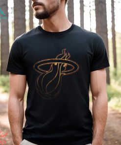 Miami Heat Fanatics Branded Black Hardwood T Shirt