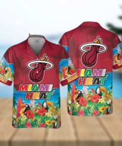 Miami Heat NBA Playoffs Design 9 Beach Hawaiian Shirt Men And Women For Fans Gift