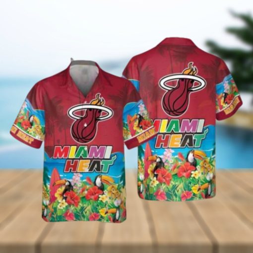 Miami Heat NBA Playoffs Design 9 Beach Hawaiian Shirt Men And Women For Fans Gift